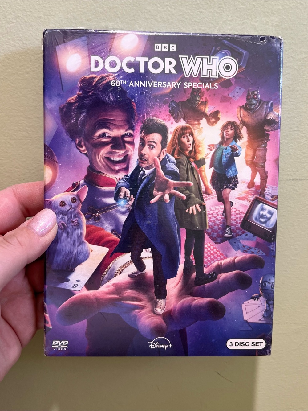 BBC Doctor Who 60th Anniversary Specials 3 disc DVD set new
